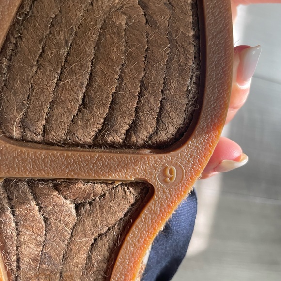 J.Crew Canvas Pointe Toe Flat
Espadrilles with Ankle Wrap - Picture 5 of 5